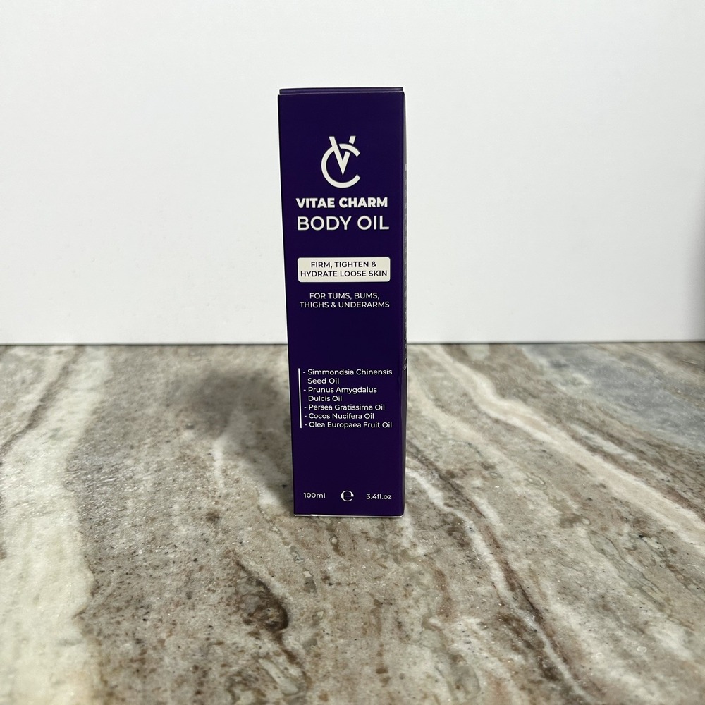 Vitae Charm Magic Body Oil 100ml Non Greasy Firming Daily Moisturizer Massage